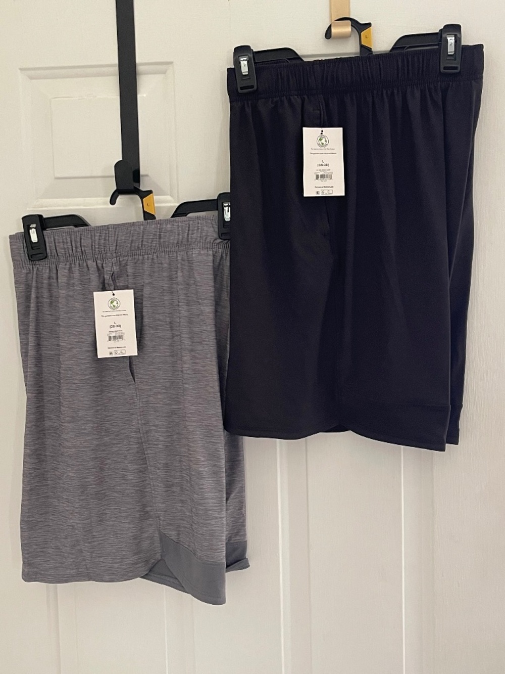 2 pairs Athletic Works Men’s Shorts  Size Large 36/38 NWT